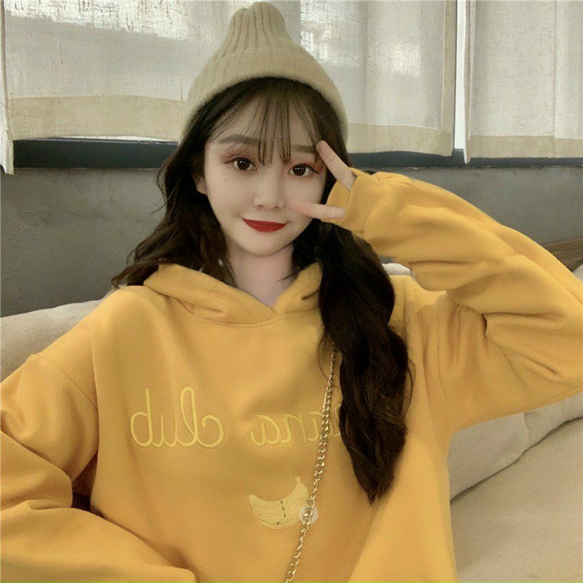 Áo khoác có nón màu vàng , áo hoodie nữ , áo cặp nam nữ T-Fashion Shop