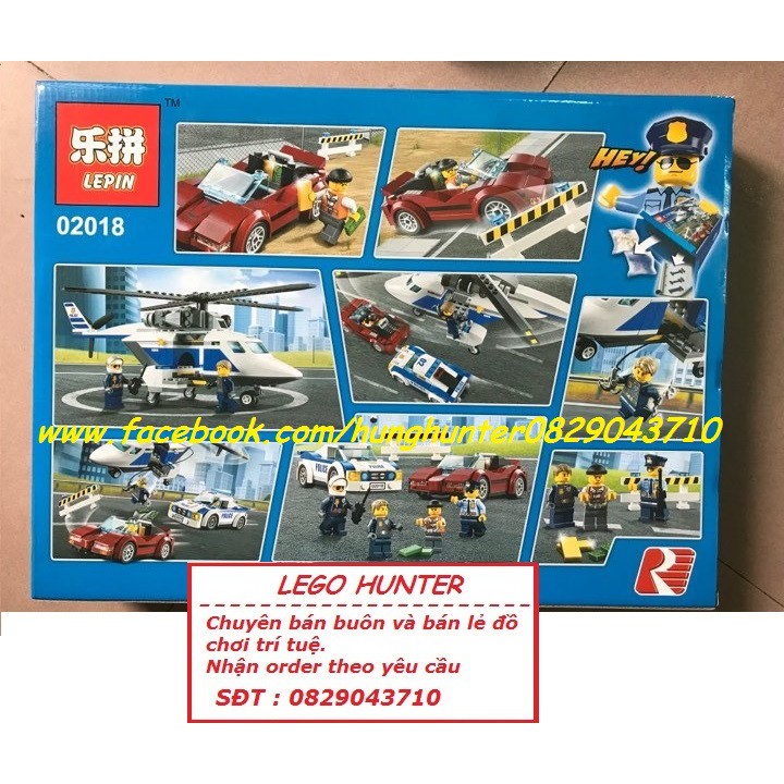 Lego police city Bela 10656 Máy bay cảnh sát truy bắt tội phạm