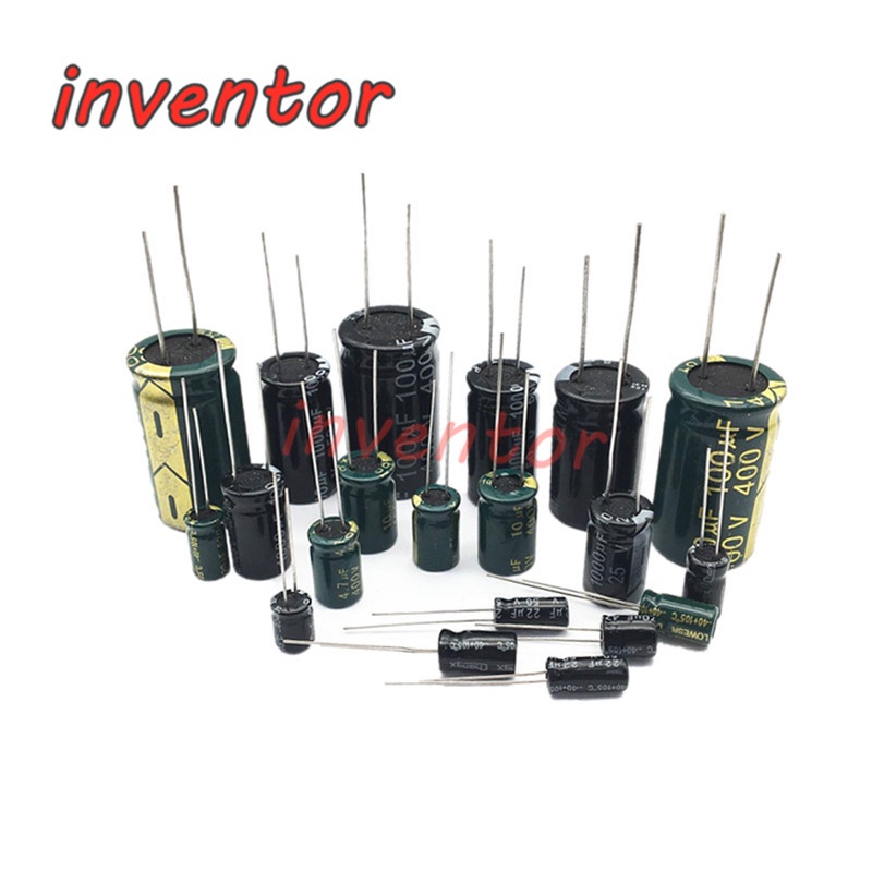 2-50 chiếc 400V 450V 47UF 100UF 4.7UF 10UF 22UF 33UF 47UF 100UF Tụ điện nhôm ESR thấp tần số cao