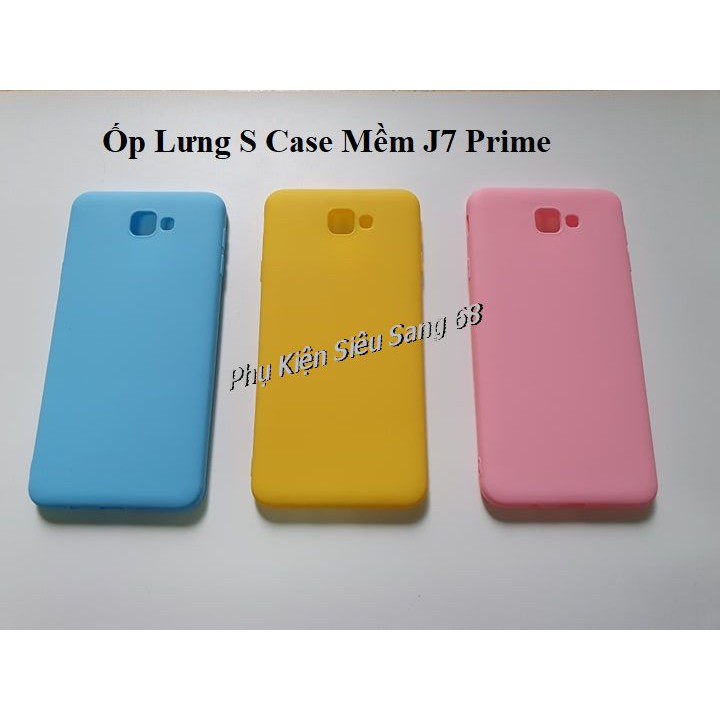 Ốp Dẻo Silicon Samsung Case Nhiều Màu Sắc Dành Cho Máy Samsung J7 prime - Pk68 | BigBuy360 - bigbuy360.vn
