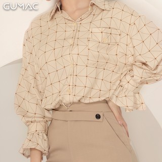Áo sơ mi túi đắp GUMAC AA955
