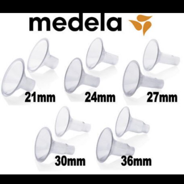 Phễu dời medela size 21-24-27
