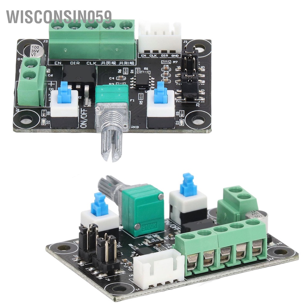 Mô-đun điều khiển động cơ bước PWM Quy định tốc độ xung CW và CCW Bảng DC 8‑24V