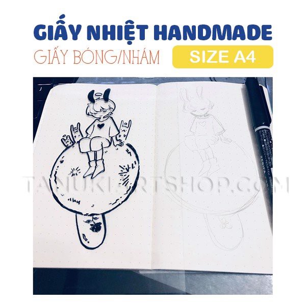 Giấy nhiệt làm đồ handmade size A4