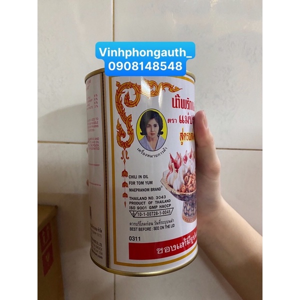 Dầu Satế nhãn hiệu Maepranom 900gr