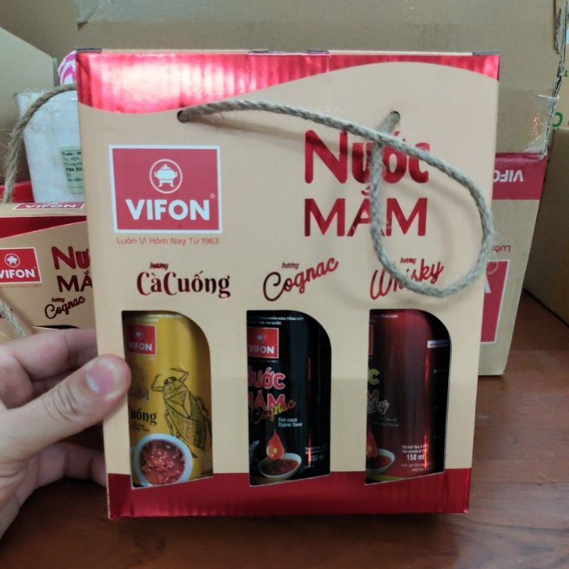 Hộp Nước Mắm 3 Hương Vị 150ml Vifon