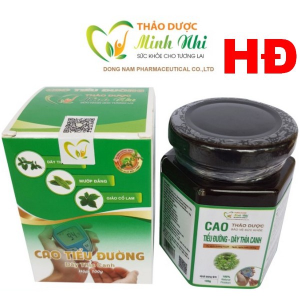 Cao tiểu đường Cao dây thìa canh Cao giảo cổ lam cao mướp đắng (lọ 100g) của Đông nam dược Minh Nhi | BigBuy360 - bigbuy360.vn