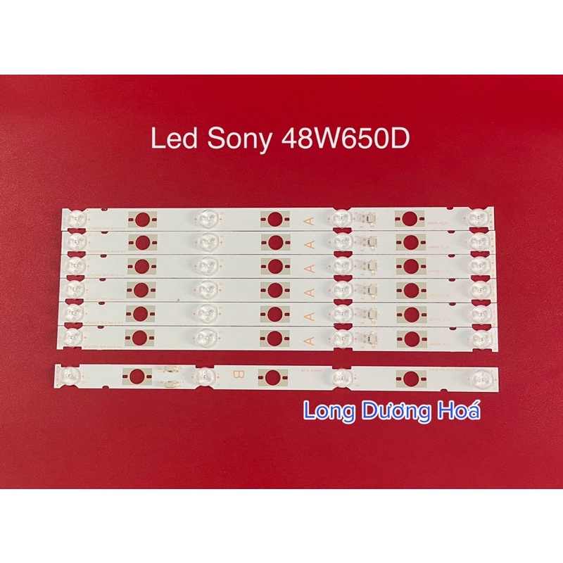 [Mới] Bộ Led Tivi Sony 48W650D - 7 Thanh 4 Bóng