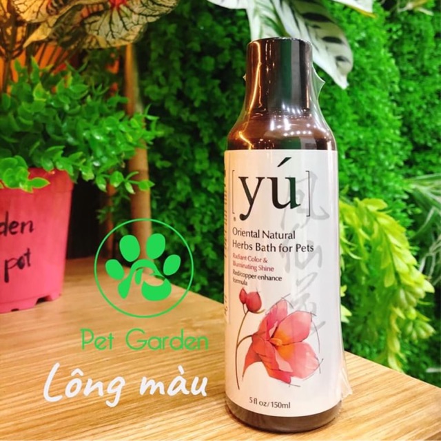 Sữa tắm Yu dành cho các bé lông màu