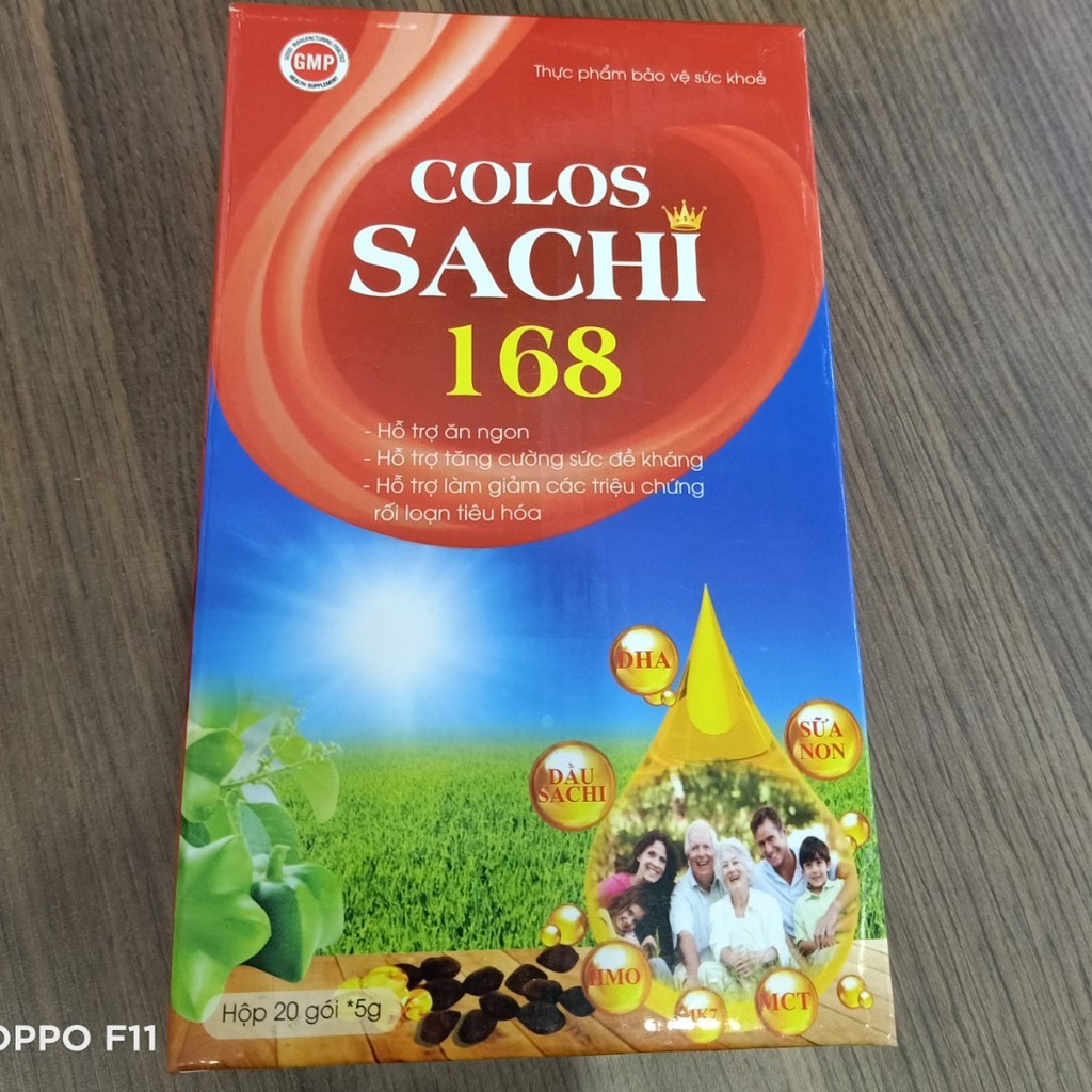 Sữa non Colos Sachi 168 100g (20 gói*5g)- Bé hết biếng ăn trong 1 tuần