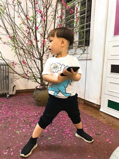 Áo phông xuất dư bé trai