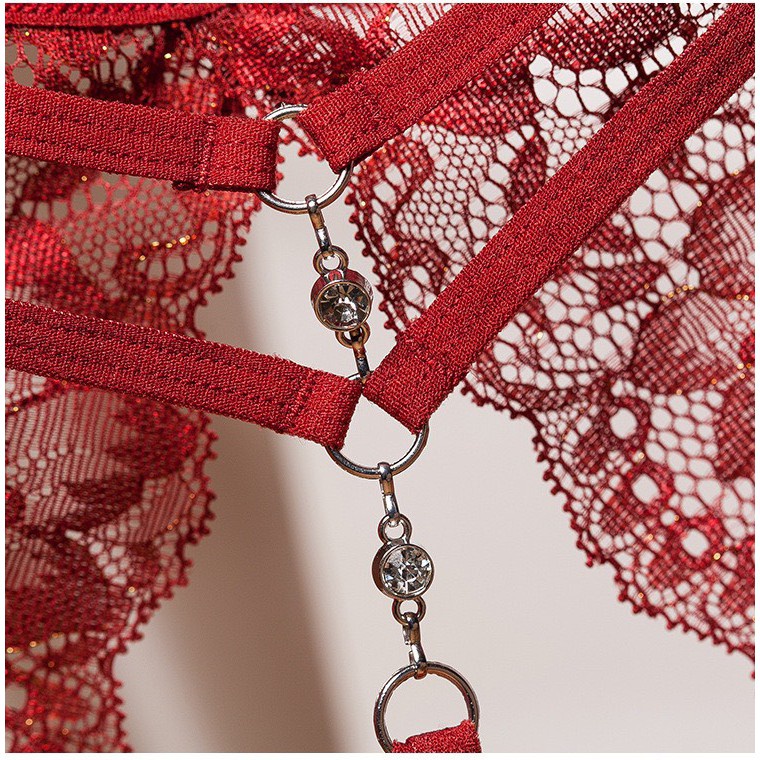 Quần Lót Nữ ❤️FREESHIP❤️ Quần Lót Ren Sexy Hở Đáy thiết kế đính hoa gợi cảm sexy mã 2248