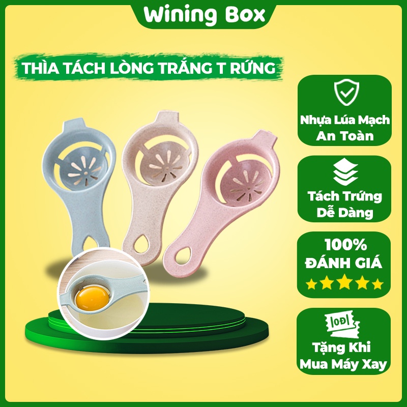 Dụng Cụ Tách Lòng Đỏ Trứng Gà - Thìa Muỗng Lọc Trứng - Dụng Cụ Lọc Trứng Thông Minh