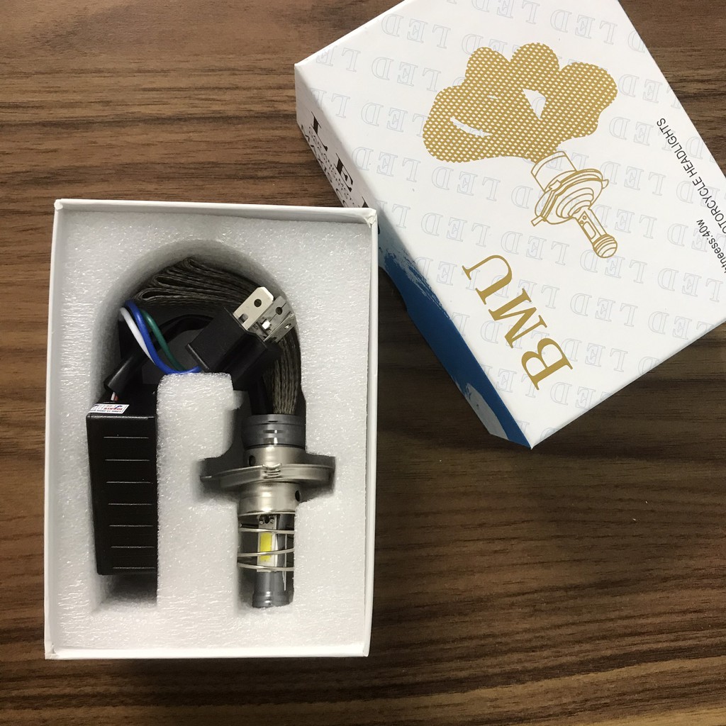 Đèn pha led CYT  siêu sáng, Đèn led đuôi công tản nhiệt gắn cho xe ga xe số  - DLCYT