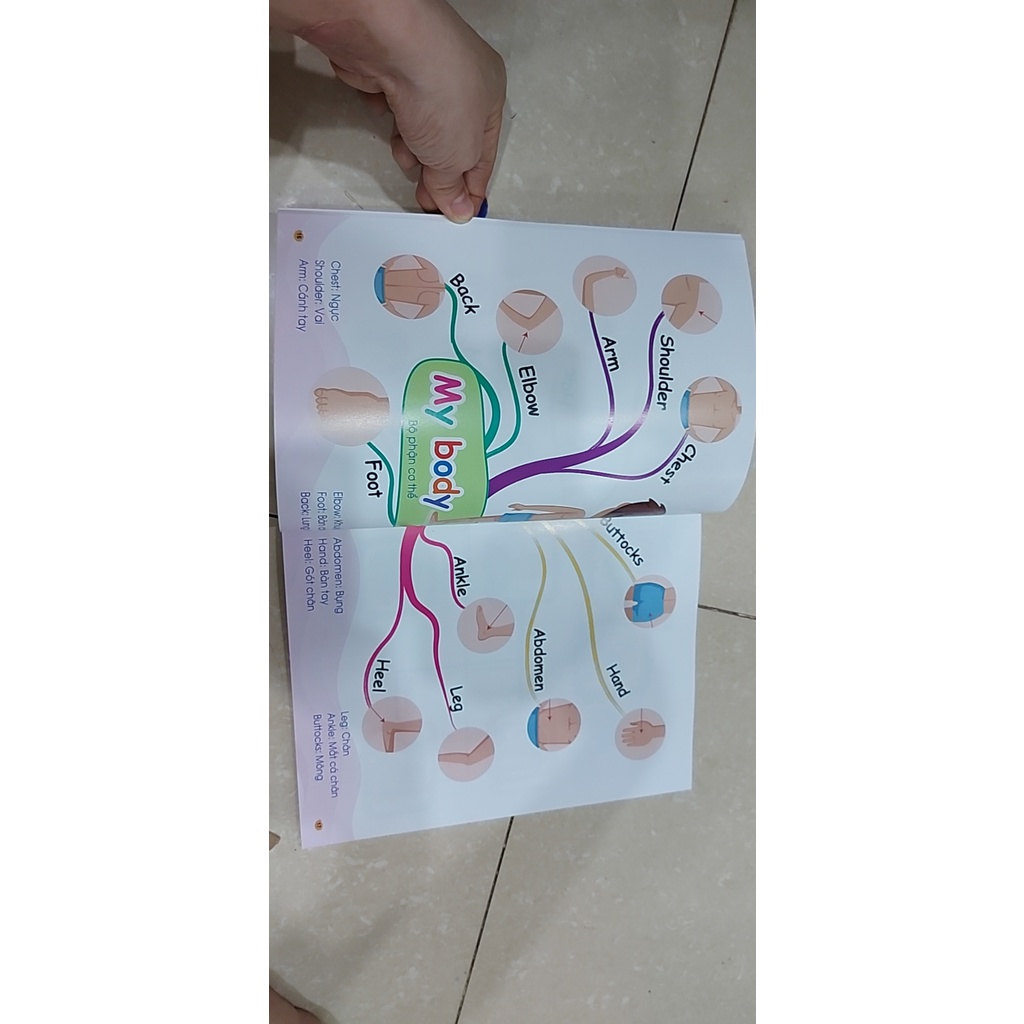 Sách - Chinh phục từ vựng tiếng anh theo sơ đồ tư duy mind map