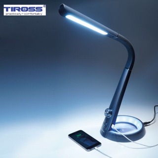 Đèn bàn led cảm ứng tiross ts1814