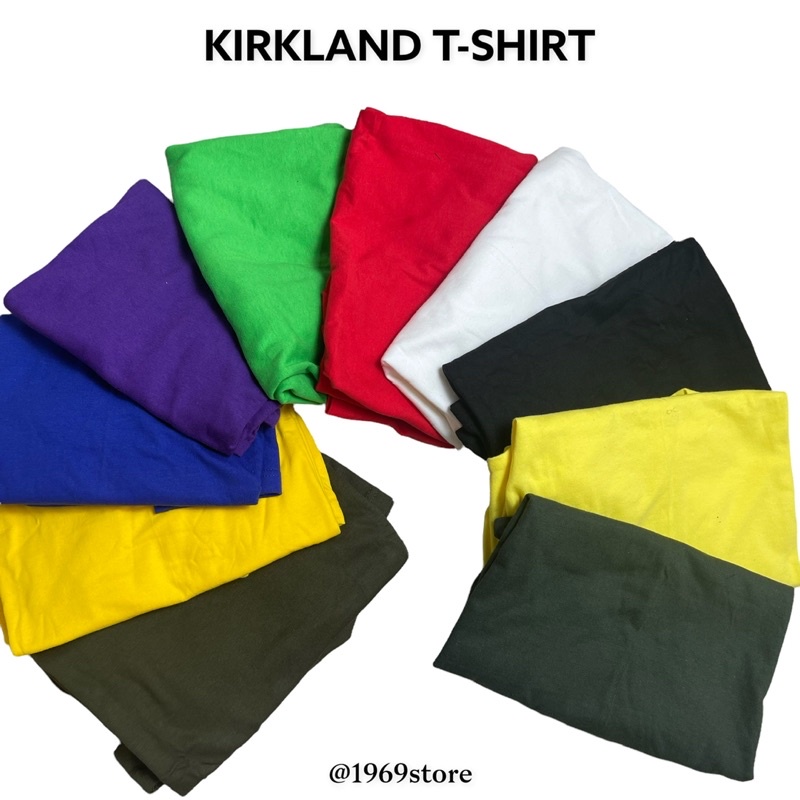 Áo thun KIRLAND  Thun form rộng cotton S/M/L/XL nhiều màu 1969storehue
