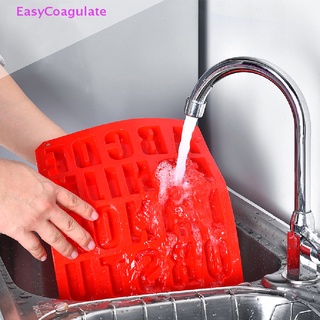 1 khuôn silicone làm bánh hình chữ cái cỡ lớn