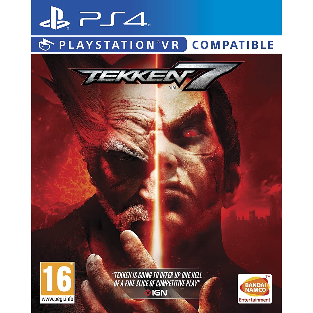 [Mã 99ELHA giảm 7% đơn 300K] Đĩa Game Ps4 Tekken 7