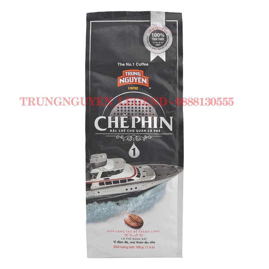 [CHÍNH HÃNG] Cà phê Chế phin 1 Trung Nguyên - Bịch 500g - Trung Nguyên Legend