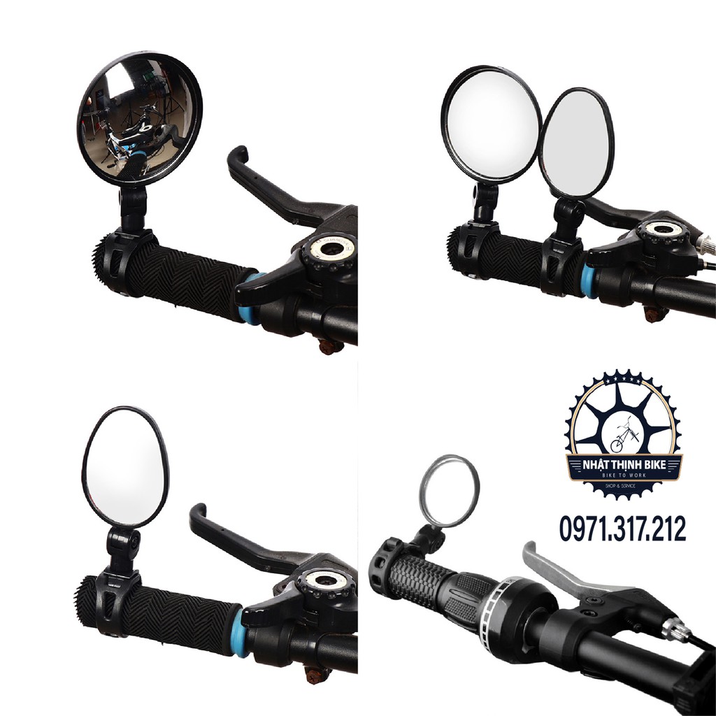 Gương chiếu hậu xe đạp gương xe đạp xe điện xe máy kiểu dáng thời trang