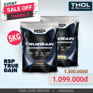 RSP True Gain - Mass Tăng Cân Hạn Chế Mỡ