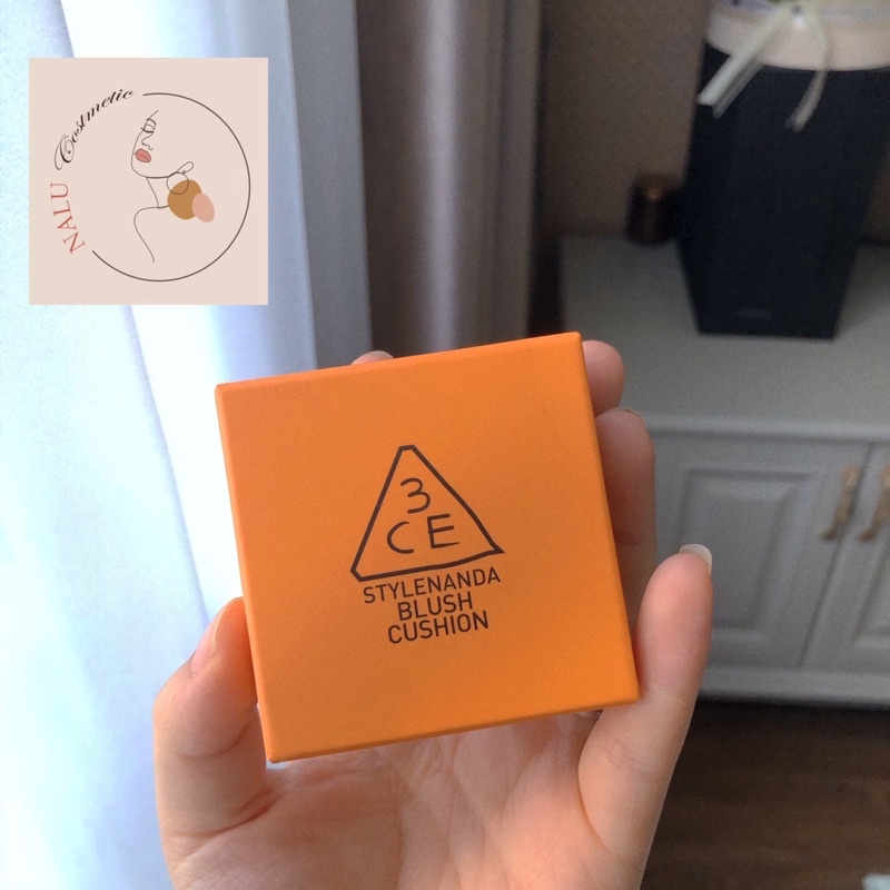 MÁ HỒNG KEM 3CE STYLENANDA BLUSH CUSHION MANDARINE CHÍNH HÃNG