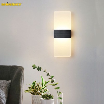 Đèn tường MONSKY VUNST loại to hiện đại trang trí nội thất cao cấp - 3 chế độ ánh sáng