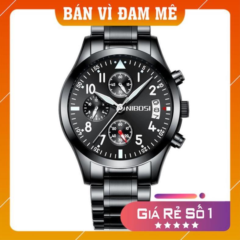 ĐỒNG HỒ NAM SANG TRỌNG NIBOSI 2303 | Đẳng Cấp Doanh Nhân | DH0093