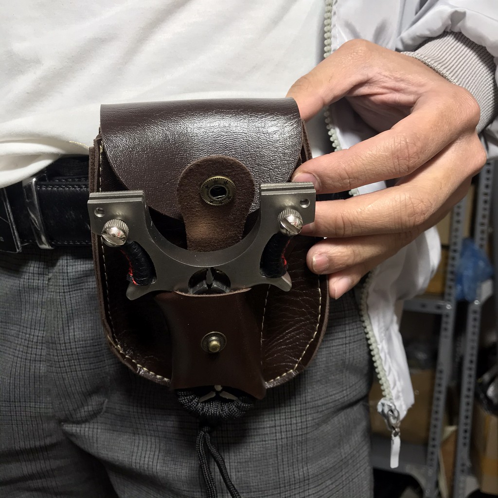 Bao Da Đựng Ná Cao Su Đeo Thắt Lưng Siêu Tiện Lợi - CoCaTV