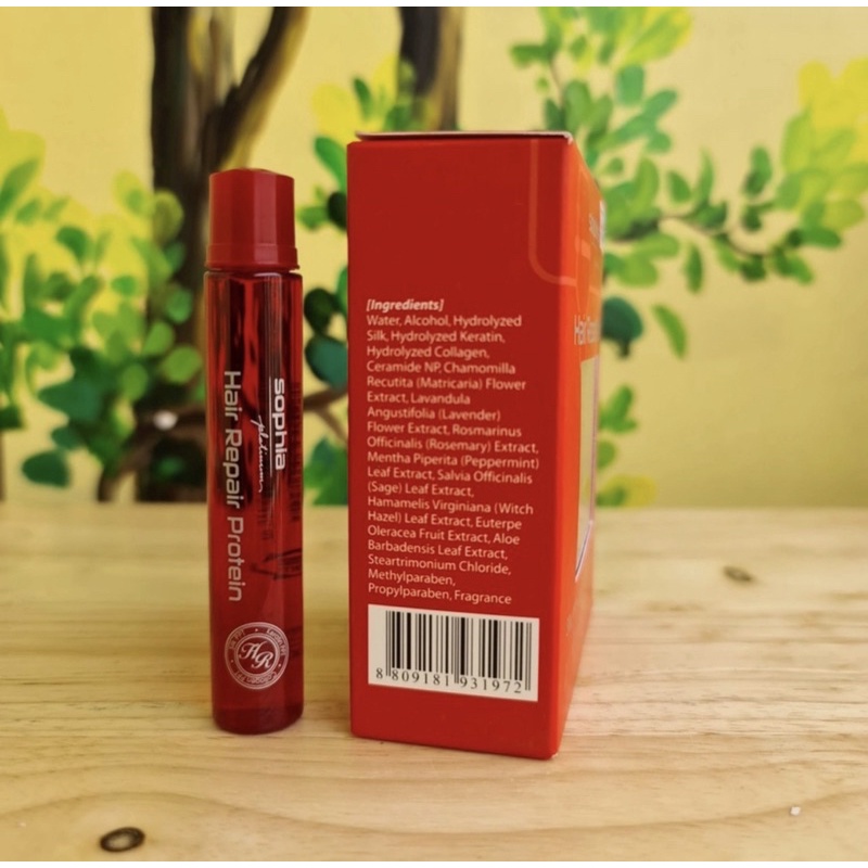 Sophia Protein Repair phục hồi tóc hư nát 13ml/ống - dưỡng chất phục hồi tóc nát