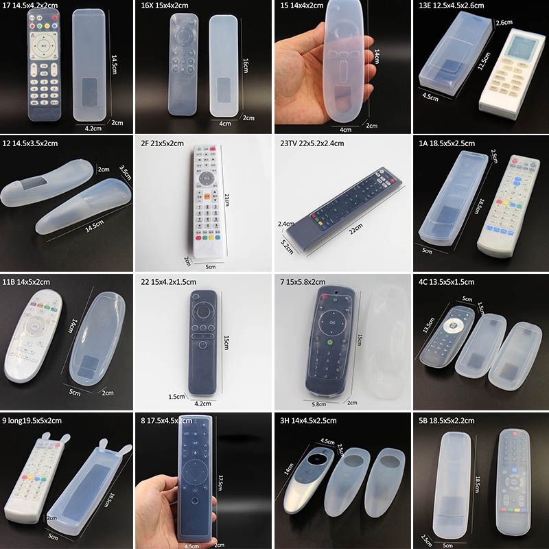 Vỏ Bọc Điều Khiển Từ Xa 22 Kích Cỡ Bằng Silicon