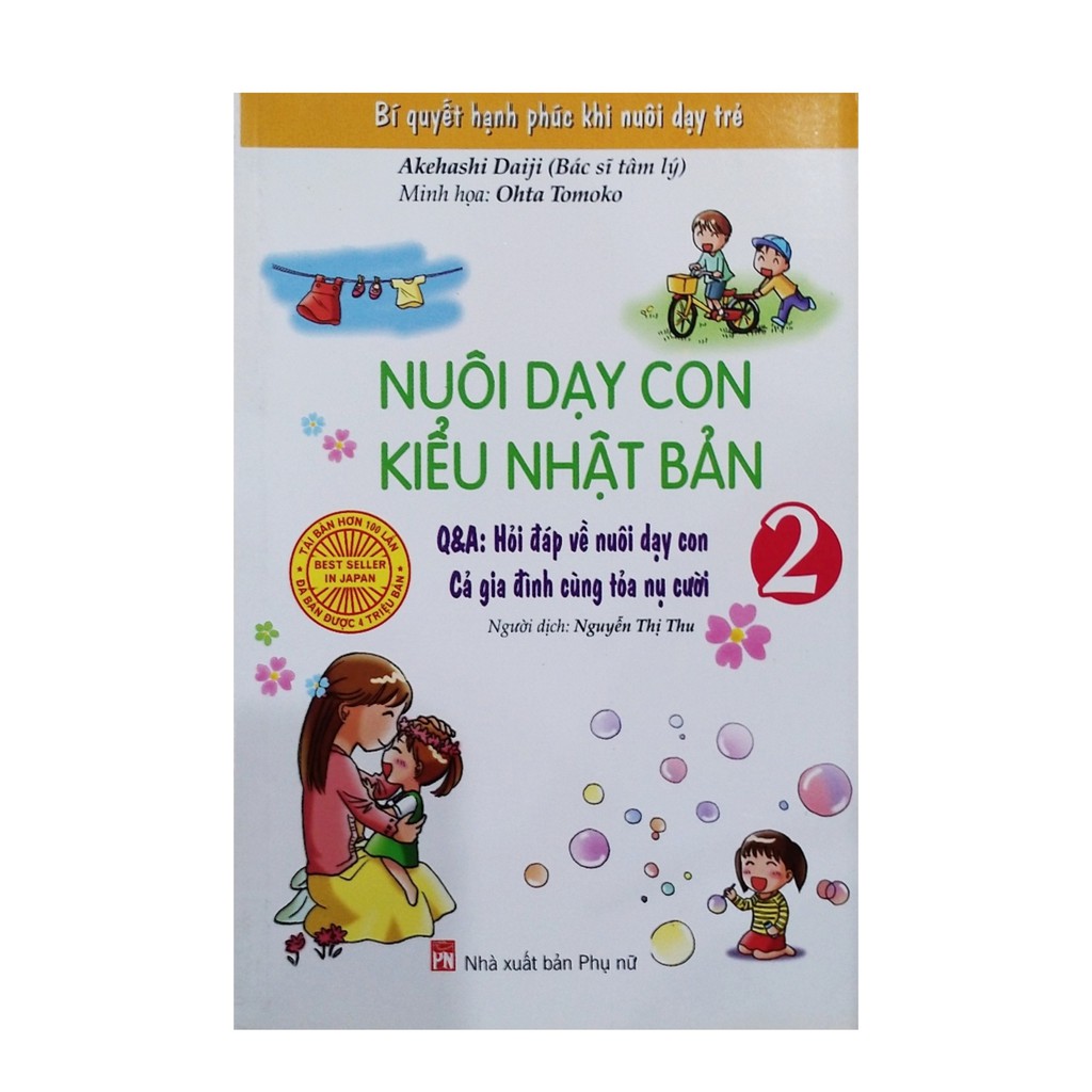 Sách - Nuôi dạy con theo kiểu Nhật Bản 2 ( Hỏi đáp về nuôi con )