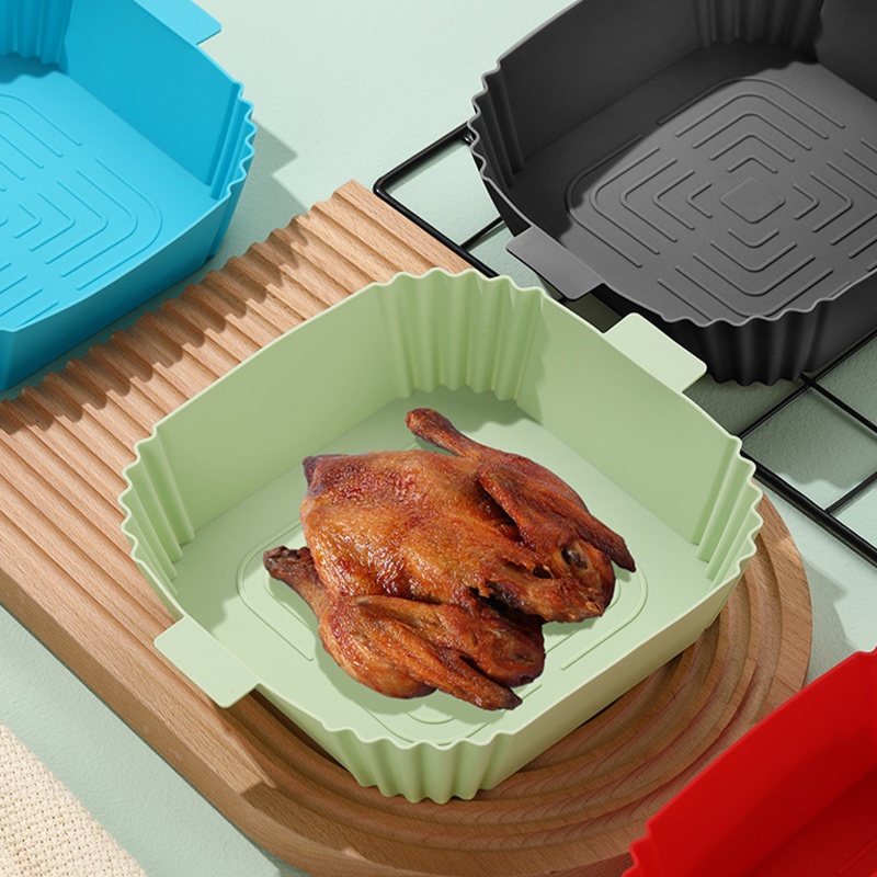 1 Cái Khay Nướng Bằng Silicone Chống Dính Tái Sử Dụng Được