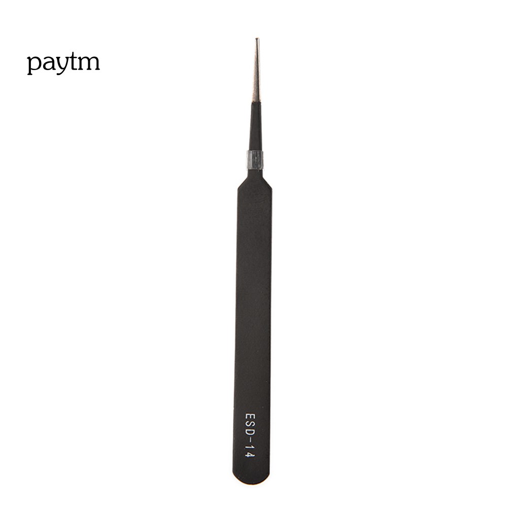 Bộ 6 nhíp chống tĩnh điện chất liệu thép cacbon dùng trong sửa chữa