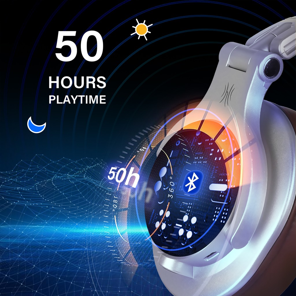 Tai Nghe Chụp Tai Không Dây Oneodio Fusion A70 Kết Nối Bluetooth 5.0 | BigBuy360 - bigbuy360.vn
