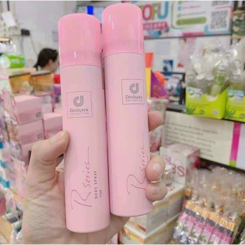 LOẠI XỊN  Xịt Thơm Designer Collection Rseries Body Spray 75ml 🌺🌺