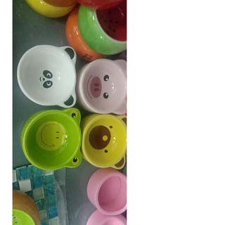 Bát ăn sứ hình Ếch , Lợn & Gấu cho hamster