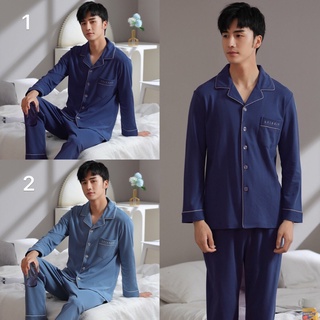 {Video} Bộ PIJAMA NAM CAO CẤP chất liệu cotton SIÊU MỀM MỊN, Full size L-3XL, trơn màu phù hợp mọi lứa tuổi