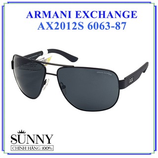 AX2012S - kính mát Armani Exchange chính hãng Italy, bảo hành toàn quốc