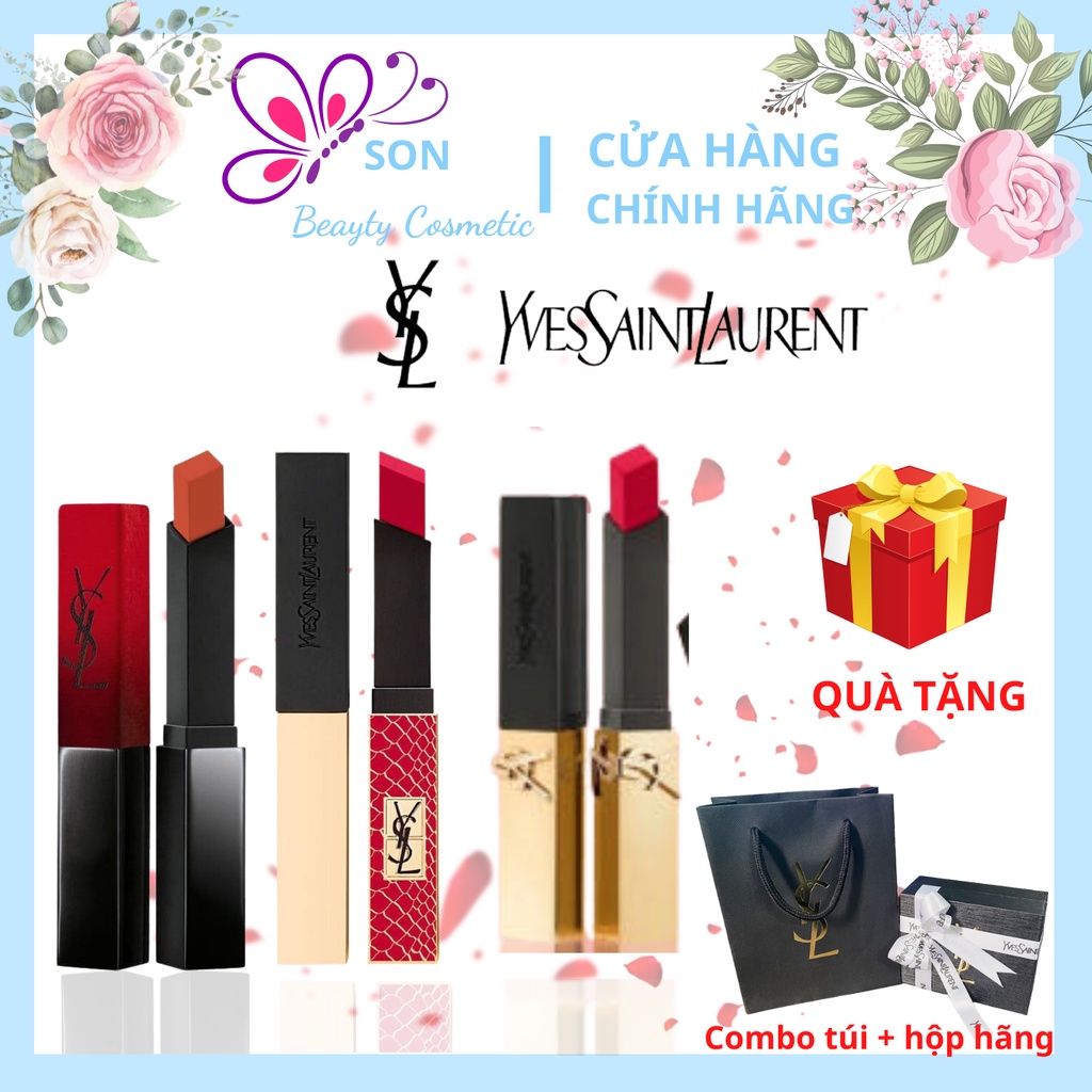 Son YSL The Slim Velvet Radical _ Ysl bản Limited_ Tiệm son An Nhiên