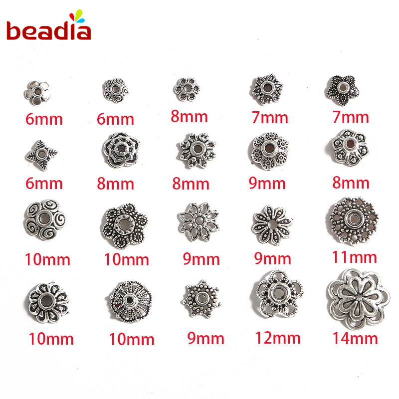 Beadia Túi Hạt Cườm Xỏ Lỗ Nhiều Màu Sắc Làm Đồ Trang Sức Thủ Công