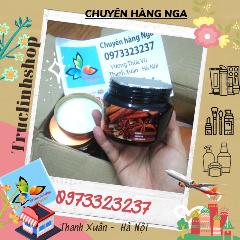 kem tẩy da body quế hồi