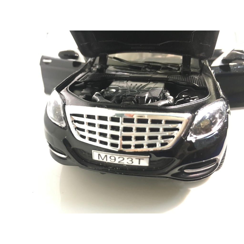 Mô hình ô tô siêu xe MERCEDES S600 tỷ lệ 1:24 kim loại