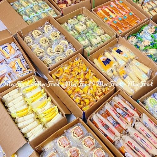 Bánh Mix Đài Loan 1kg giá rẻ tự chọn đủ vị MeoFood BM01