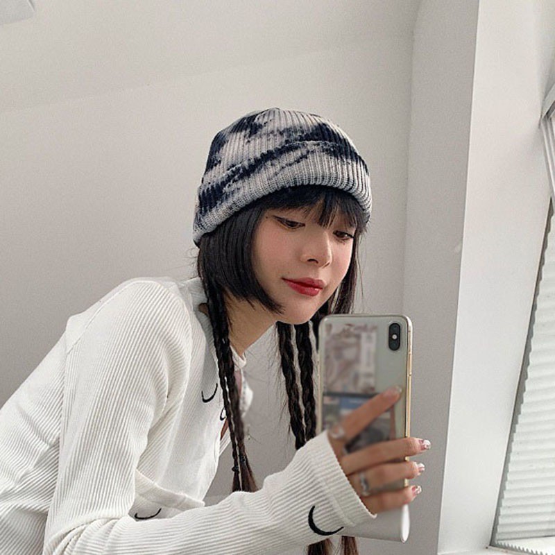 Mũ Len Trùm Đầu Thời Trang Dành Cho Nữ
