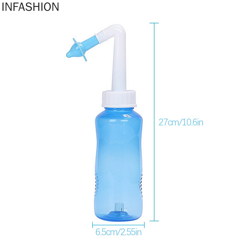 Bình xịt vệ sinh mũi làm từ nhựa sử dụng tiện lợi