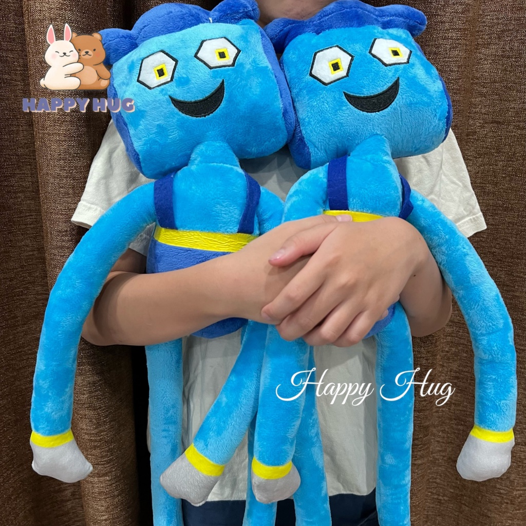 Daddy Long Legs nhân vật Game Poppy Playtime size 38-45-70cm loại đẹp, đồ chơi Huggy Wuggy nhồi bông cho bé - Happy Hug