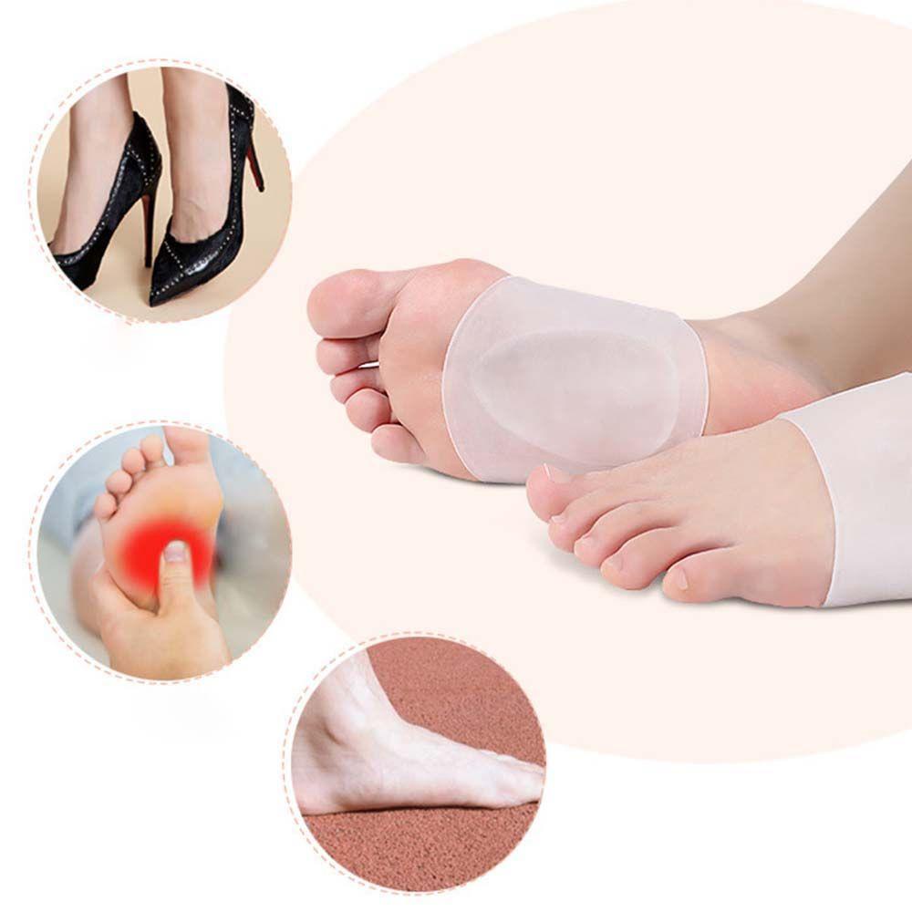 Đệm Silicone Vòm Hỗ Trợ Chỉnh Hình Bàn Chân Phẳng Đàn Hồi Chăm Sóc Bàn Chân