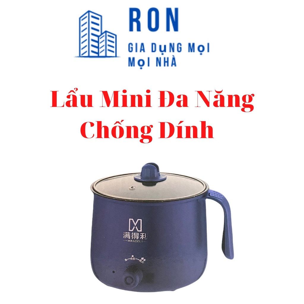 Ca Lẩu Mini Đa Năng Chống Dính Dung Tích 1L8
